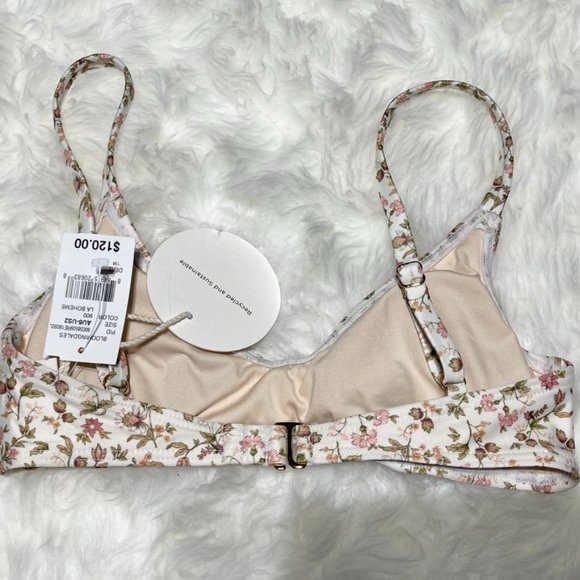 Peony Women's Size 2 Floral Bikini Top And Bottom NEW NWT - Picture 5 of 7